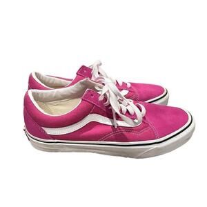 Vans Old Skool low top cherries jubilee sneakers with suede toe & heel women's 8